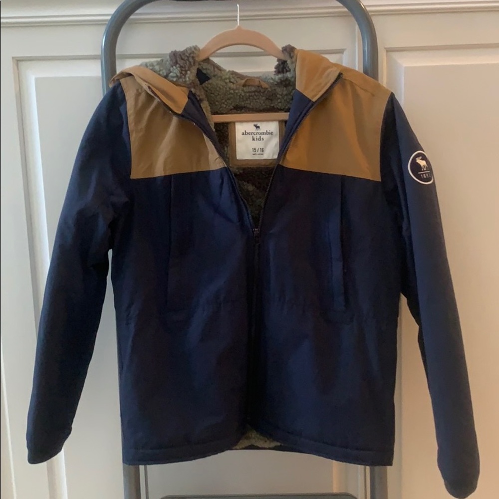 Abercrombie Kids Sherpa lined Jacket